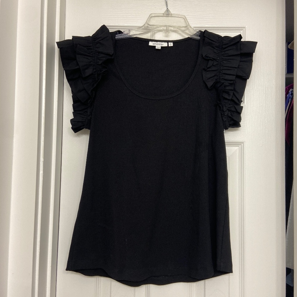 NWT ruffled top